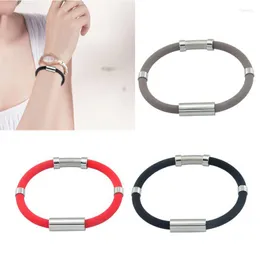 bangle 1pc سوار سيليكون قابل للتعديل سوار سيليكون قابل للتعديل مع الرسغ الرياضي المغناطيسي للنساء للنساء الأساور الرياضية غير الرسمية