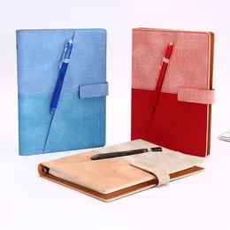 Notepads Arrival Erasable Notebook Notepad Leather Diary A5 Office School Supplies Drawing Sketch Horizontal Line Blank 50 Pages 230515