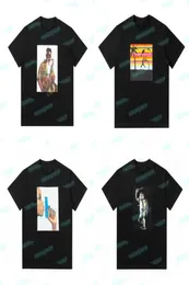 20FW Pharoah Sanders Camiseta de verano 21SS Raphael Tortuga Negro Blanco Camiseta Hombre Mujer Diseñador Manga corta Tamaño SXL5091025