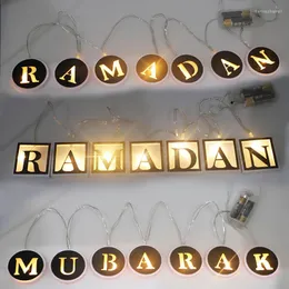 Strings Eid String Light Mubarak Ramadan Dekoracja dla homeislam muzułmańska imprezowy wystrój Al Adha Lights