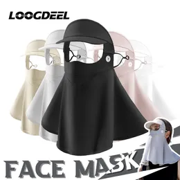 Fashion Face Masks Neck Gaiter Home Product Center Outdoor sunscreen bandage Anti ultraviolet ear hanging mask Brim Riding golf neck Sunshade headdress 230512