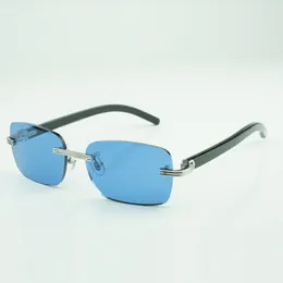 Buffs sunglasses frames 0286O with natural black buffalo horns sticks and 56mm lenses 02860 02868