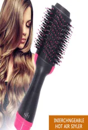 Hair Dryer Air Brush Styler 1000W Hair Curler Straightener Curling Comb One Step Electric Ion Hair Dryer Brush J2207116085172