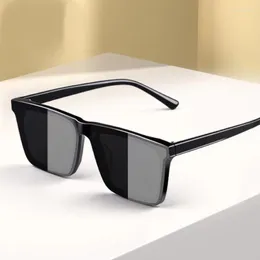 Solglasögon 2023 Mäns kvinnor som kör anti-UV-damer Long Frame Gafas de Sol Hombre Konkav form