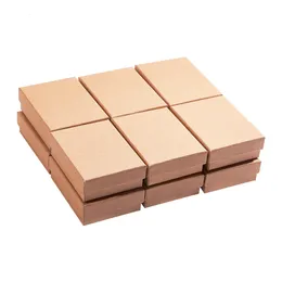 Caixas de jóias Caixas de jóias Pandahall Caixas de jóias para brinco de colar de anel de jóias Caixas de exibição de jóias 9x7x3cm 12pcs 230512