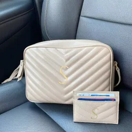 Designer di lusso LOU borsa a mano trapuntata con nappa Borsa da donna Borsa a tracolla in vera pelle da uomo per uomo Portafogli da viaggio all'ingrosso Pochette bianca Borsa a tracolla Hobo