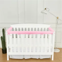 Corner Edge Cushions Crib Rail Cover Thickened Anticollision Antibite Strip Stitching Bed Buffer Fence Protective Soft 230515