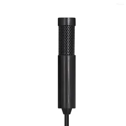 Microphones USB Condenser Stereo Plug Microphone Portable Mini Laptop Computer Studio Audio Voice Recording Mic