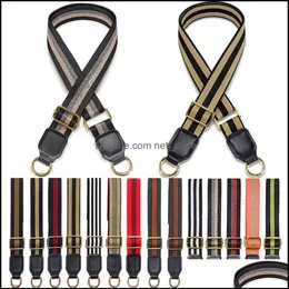 Bags Lage Bag Parts & Aessories Shoder Messenger Strap Women Handbag Wide Belt For Crossbody Part Adjustable Replacement Drop Del270Z