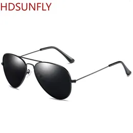 Solglasögon polariserade solglasögon för män mode strålar varumärkesdesigner luftfart ram solglasögon för kvinnor de sol uv400 230512