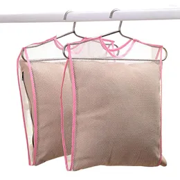 Hangers 5pcs Pillow Drying Net Multipurpose Nets Bag Mesh Storage For Doll Toy Tray Rack Hanger