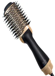3 in 1 Hair Straightener Air Brush Electric Hair Dryer Blower Straightening Curling Hairdryer Air Brush Styli7188576