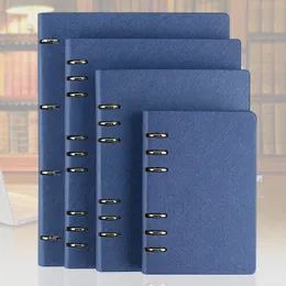 Notepads RuiZe Faux Leather Notebook A4 A6 B5 A5 Spiral Notebook Planner Agenda Hard Cover Office Business Notepad Planner Binder 230515