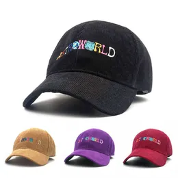 Snapbacks moda unisex kadife beyzbol kapakları astroworld mektup nakış snapback şapka kemik açık hip hop şapka baba kapağı erkek kadın p230515