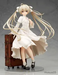 Action Toy Figures 24cm Anime Yosuga no Sora Figure Dress suitcase sora PVC Action Figure Model Collectible model Toys Kid Gift