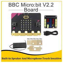 Micro:Bit V2.2 Started Kit Altoparlante incorporato Microfono Touch Adattatore per scheda di sviluppo programmabile