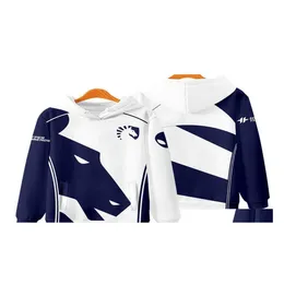 Men'S Hoodies Sweatshirts Men039S Team Liquid Esports Uniform Horse Head Lols11 Csgo 2 Hooded Sweater Oversized And Women039S94904 Otkrp