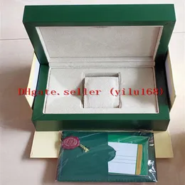 Orologio verde di alta qualità di lusso Scatola originale Scatole di carta per borsa di carte 0 8KG Per 116610 116660 116710 116500 116520 3135 3255 4130266q