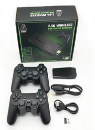 Taşınabilir Game Players M8 TV Video Konsolu Mamepsfcgbmdsfcatar 24G Kablosuz Çift Denetleyici Gamepad Retro Handheld PLA1043601