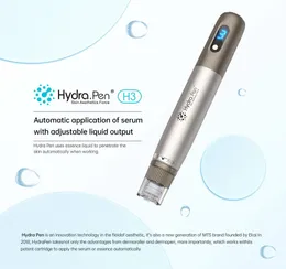 Wireless Wireless Electric Dermapen Hydra Pen H3 Automatic Serum Applicator Facial Stem Cell Therapy Professional Microneedling Pen Mesotherapy Derma Stamp