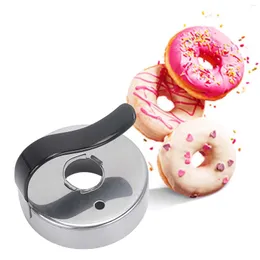 Baking Moulds Cake Mould Rust Resistant Small 430 Stainless Steel Round Donut Bakeware Mousse Circle For Cooking Kitchen