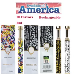 USA Stock E Cigarettes 10 вкуса Калифорнийская медовая одноразовая ручка.