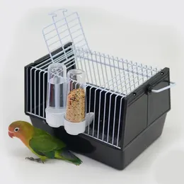 Bird Cages Outdoor Portable Bird Cage Houses Parrots Nest Pet Bracket Rest Play Perches Supplies Birdcage Accessories 230516