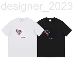 メンズTシャツデザイナーデザイナーTシャツメンズSウォーホースエムロデリーラウンドネック短袖プーロコットンT-ホワイトスウェットラグジュアリーメンズスーパーポロDGO