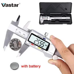 Vernier الفرجار 6 بوصة أداة قياس الفولاذ المقاوم للصدأ الفرس الرقمي 150 مم messschieber paquimetro القياس أداة Vernier الفرجار 230516