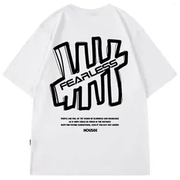 メンズTシャツコットンTシャツHiphop Streetwear Harajuku Print TOPS TEES SUMMER LOOS SHORT SMEEVE LARGE SIZE CLOSTION 8XL 230516