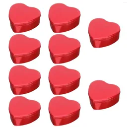 Scatola da regalo Scatole Cuore Caramelle Contenitore in metallo San Valentino Decorativo Biscotto di latta Matrimonio Latta Barattolo di Natale Scatole vuote Coperchio di stoccaggio