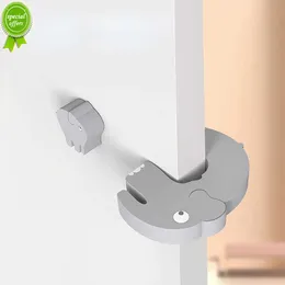 Tyst dörrpropp Barn anti-Pinch Handsäkerhet Creative Door Stopper Cartoon Baby Windproof för att förhindra att du stänger dörren