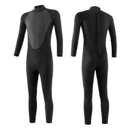 Våtdräkter Drysuits Neoprene Wetsuit män Kvinnor Front Zipper Diving Suit for Snorkling Scuba Diving Swimming Kayaking Kitesurfing Full Wetsuit 230515
