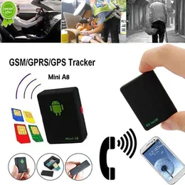 Ny Mini A8 GSM/GPRS/LBS Tracker Global Real Time Tracking Device GPS Tracker med SOS -knapp för Cars Kid Elder Pets Pets