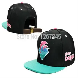 Tanie czapki różowe delfin baseball czapki baseballowe różowe delphin hat Strapback 2018 NOWOŚĆ Snapback Hats224z