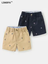 Shorts Ljmofa 1 8y Celana Pendek Kasual Anak Laki Laki Musim Panas Untuk Balita Aad Aad Pinggang Elastis Pakaian Bayi Lembut Pantai Katun Khaki D347 230516