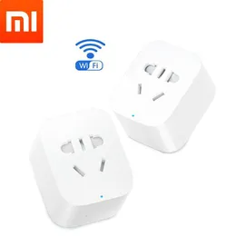 アダプターXiaomi Mijia PowerBluetoothゲートウェイソケットプラグベーシックワイヤレスリモートコントロールWIFIアプリタイマースイッチPowerCubeスマートホーム