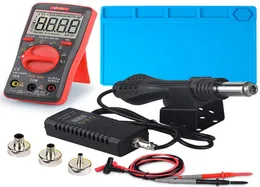 JCD Heat Gun 8858 Micro Rework Solering Station LED Digital hårtork Svetsreparationsverktyg5011289