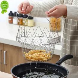 1st Multi Functional Folding Steam Washing Filter French Chef's Basket Underwater Appliance Magic Basket Basket Filter Net Net Net Net Net Net Net Net Net