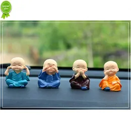 NOVO 4PCS/SET KUNGFU MONK CAR INTERIOR DOMENCIO