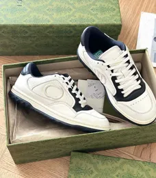 Идеальный бренд Mac80 Trainers Shoes Interlocking-G Мужская вышивка резиновая подошва Super-качественные кроссовки сетчатой ​​парой комфортная платформа Skateboard Walking Eu36-46