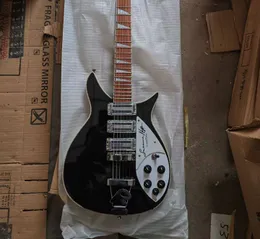 Özel Mağaza 325 Siyah İmza Elektro Gitar 24 FRETS HHH PICKUPS R Köprüsü