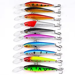 BAITS lockar Jerkbait Minnow Hard Baits Fake Crankbait Fishing Lure Set of Wobblers for Pike Trolling Tackle Artificial Bait Kit Swimbait Sea 230516