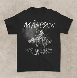 Мужские рубашки Maneskin Lough Kids on Tour 23 O Sece Cotton Trub