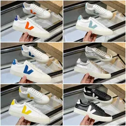 VEJA CAMPO V-10 COR BUTS Designer Klasyczne białe kobiety mężczyźni Sneaker Niski swobodny buty