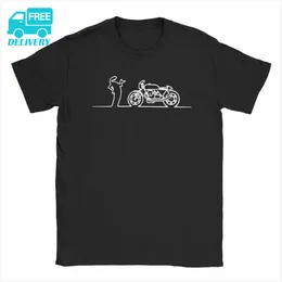 メンズTシャツメンレディースモトguzzi linea guzzisti nomads tシャツラインマンテレビシリーズピュアコットン衣類半袖クルーネックティーTシャツJ230516