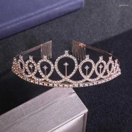 Numer Numer Birthday Crown Headband Bride Małżeństwo ślubne biżuteria