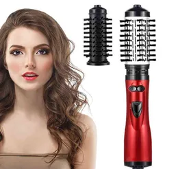 Encrespadores de cabelo alisadores secador de cabelo pente escova de ar rotativa secador profissional secador de cabelo multifuncional cabelo liso5750972