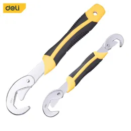 Deli Multi ztp Bent Wrench Tool Set Deli Outdoor Wrench Universal Wrench Mehrzweck-Langlebiger, beweglicher Wrench 2-tlg
