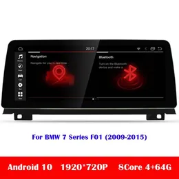 12.3 '' 1920*720p Android 10 Radio dla BMW 7 Series F01 F02 2009-2015 CIC NBT Video Player Multimedia Auto Head Unit